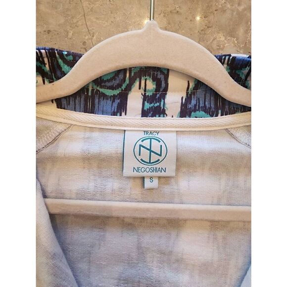Tracy Negoshain 1/4 zip shift dress size small - Picture 5 of 11
